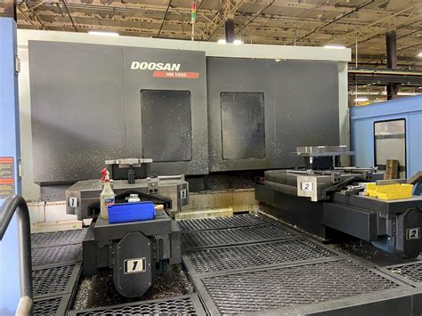 cnc horizontal machining center fluid end for lease|Used DOOSAN HC.